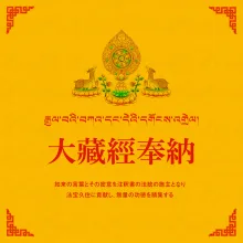 大蔵経奉納事業